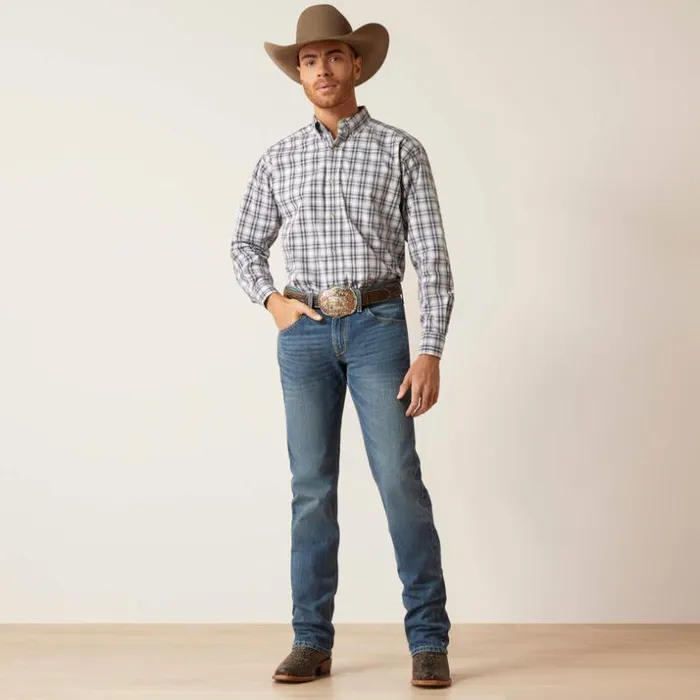 Denim Men Ariat M7 Slim Ezra Straight Jean Brighton Denim Men Ariat M7 Slim Ezra Straight Jean Brighton