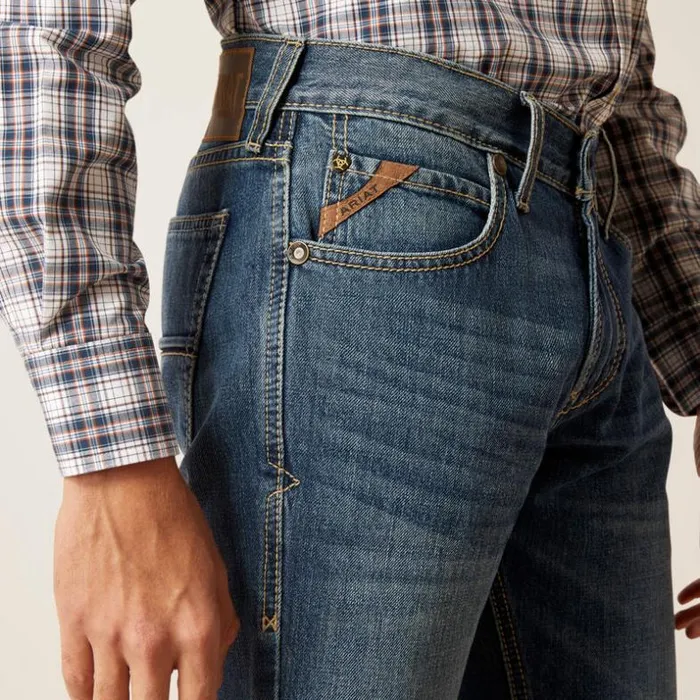 Denim Men Ariat M7 Slim Ezra Straight Jean Brighton Denim Men Ariat M7 Slim Ezra Straight Jean Brighton