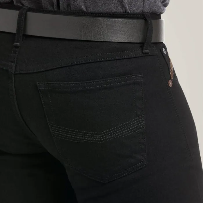 Denim Men Ariat M7 Slim Legacy Straight Jean Black