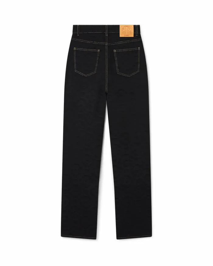 Denim Men Casablanca Paris Jacquard Denim Jeans