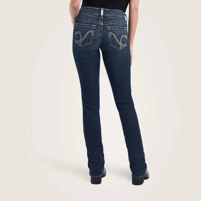 Denim Women Ariat REAL Freesia Straight Jean Pasadena