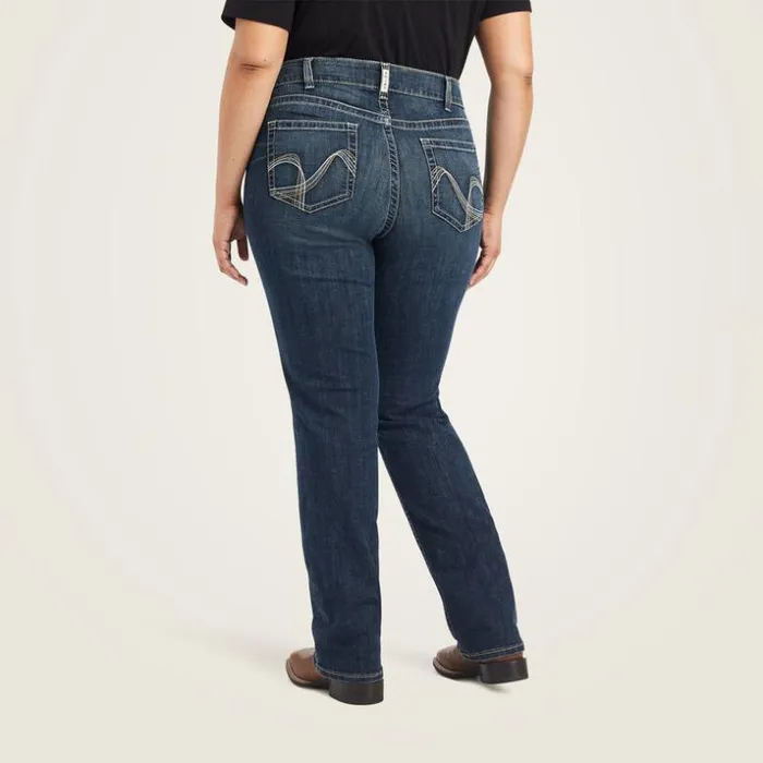 Denim Women Ariat REAL Freesia Straight Jean Pasadena