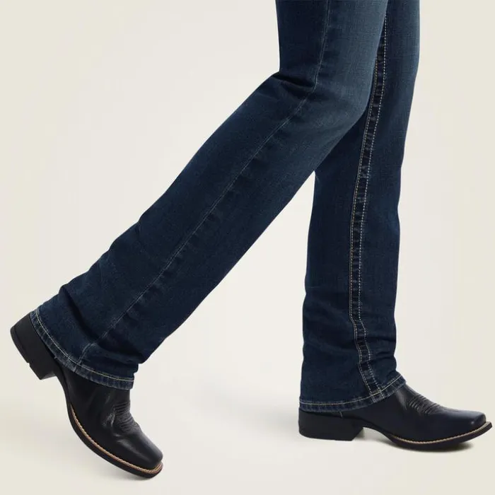 Denim Women Ariat REAL Freesia Straight Jean Pasadena