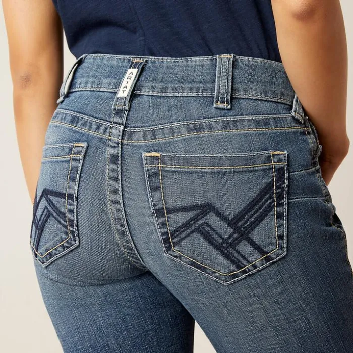 Denim Women Ariat REAL Perfect Rise Phoebe Boot Cut Jean Canadian Denim Women Ariat REAL Perfect Rise Phoebe Boot Cut Jean Canadian