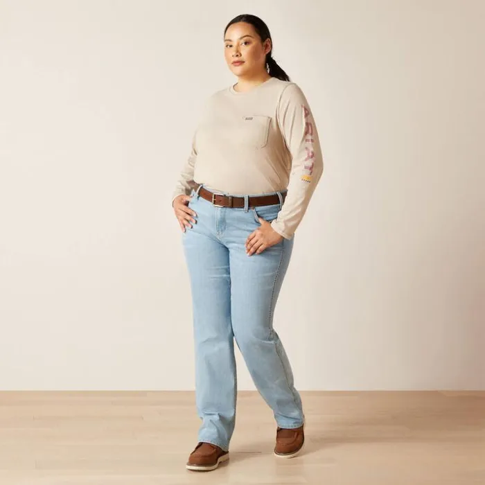Denim Women Ariat Rebar Riveter Straight Jean Coldwater Denim Women Ariat Rebar Riveter Straight Jean Coldwater
