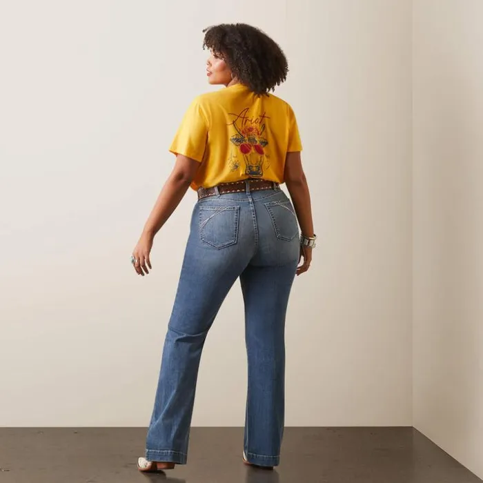 Denim Women Ariat Trouser Perfect Rise Angelina Wide Leg Jean Alabama Denim Women Ariat Trouser Perfect Rise Angelina Wide Leg Jean Alabama