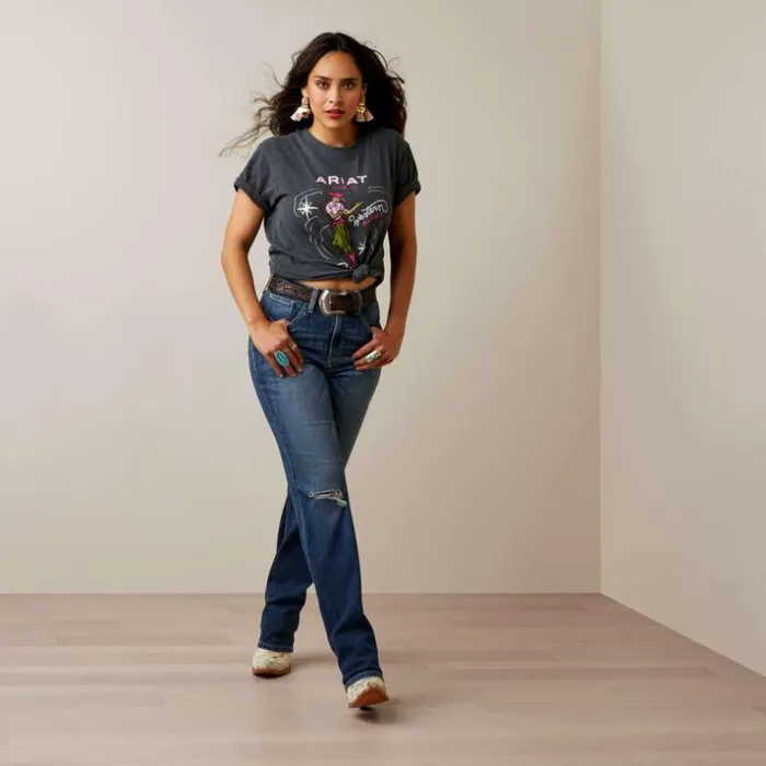 Denim Women Ariat Ultra High Rise Reece Straight Jean Natalia Denim Women Ariat Ultra High Rise Reece Straight Jean Natalia