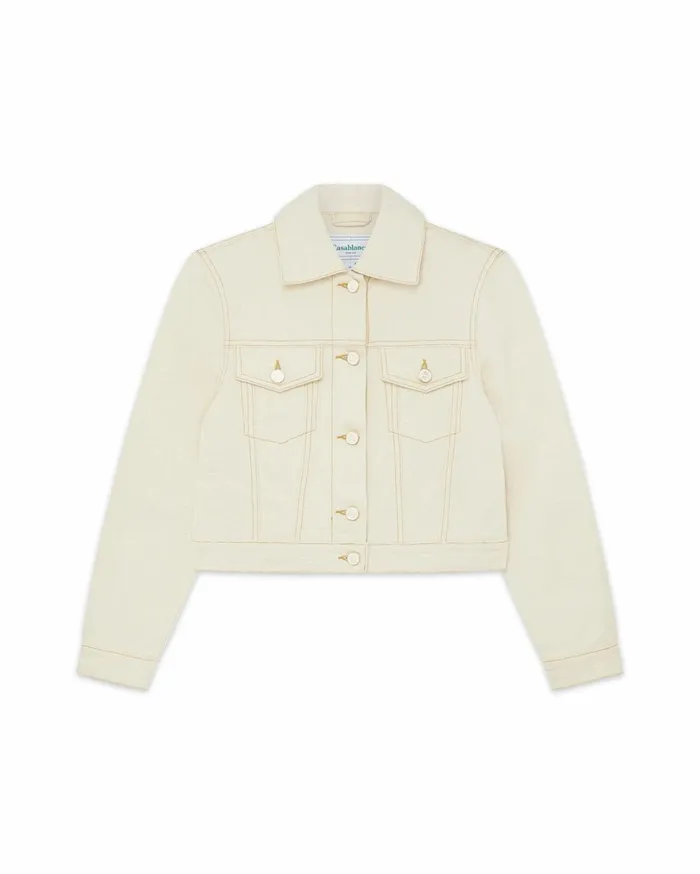 Denim Women Casablanca Paris Monogram Denim Jacket