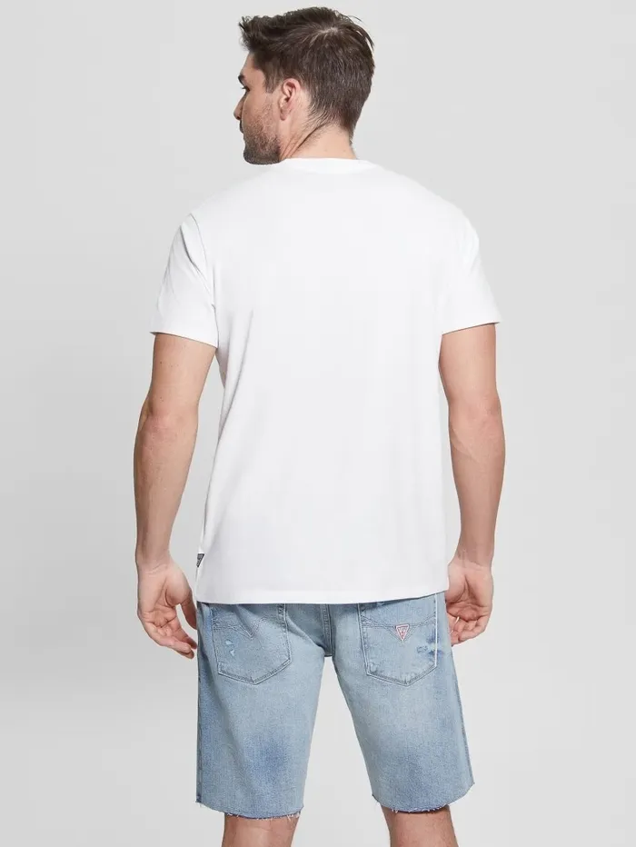 Desert Photo Tee Pure White Men TShirts and Tanks GUESS Desert Photo Tee Pure White Men TShirts and Tanks GUESS