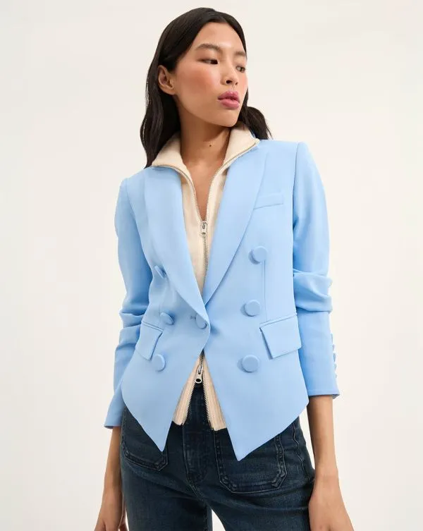 Diego Dickey Jacket Blue Sky Women Veronica Beard Jackets and Outerwear Diego Dickey Jacket Blue Sky Women Veronica Beard Jackets and Outerwear