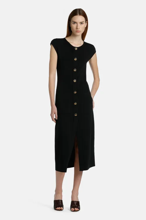 Dresses and Jumpsuits Cenerentola Cenerentola Black 8211 Luisa Spagnoli Women