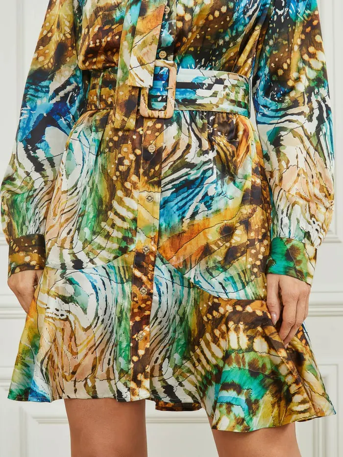 Dresses and Jumpsuits Dianne Printed Shift Dress Eutopia Print GUESS Women