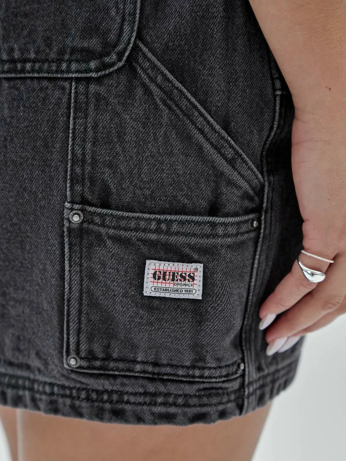 Dresses and Jumpsuits GUESS Women GUESS Originals Overall Dress Go Hyde Blk Wash Dresses and Jumpsuits GUESS Women GUESS Originals Overall Dress Go Hyde Blk Wash