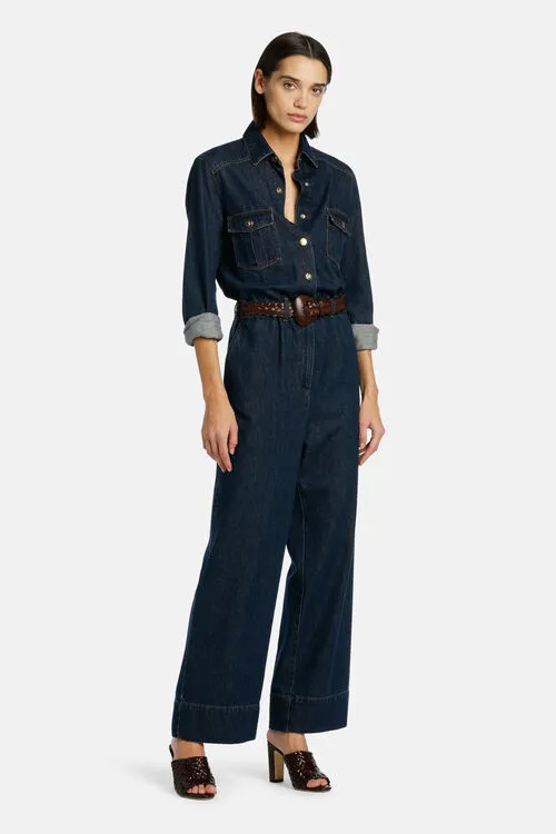 Dresses and Jumpsuits Pantera Pantera Blue Luisa Spagnoli Women