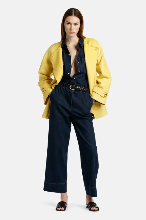 Dresses and Jumpsuits Pantera Pantera Blue Luisa Spagnoli Women Dresses and Jumpsuits Pantera Pantera Blue Luisa Spagnoli Women