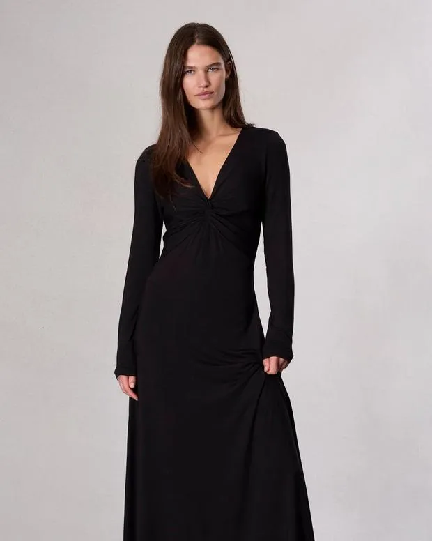 Dresses and Skirts Women Luca Twist Maxi Dress Black rag and bone