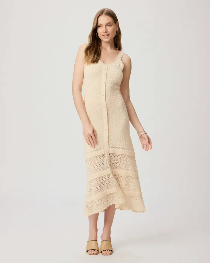 Dresses Faustine Dress 8211 Ecru PAIGE Women