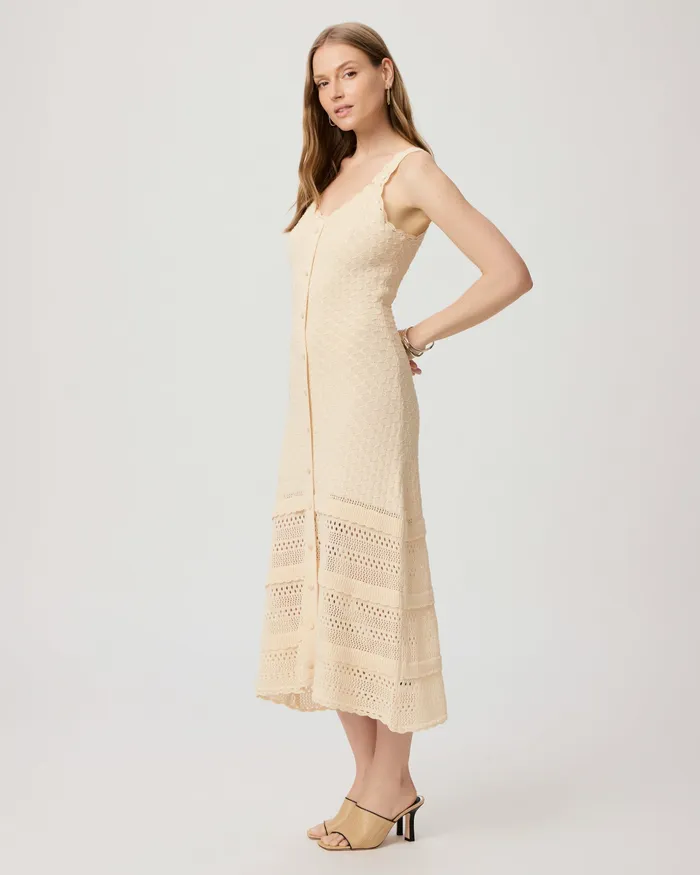 Dresses Faustine Dress 8211 Ecru PAIGE Women Dresses Faustine Dress 8211 Ecru PAIGE Women