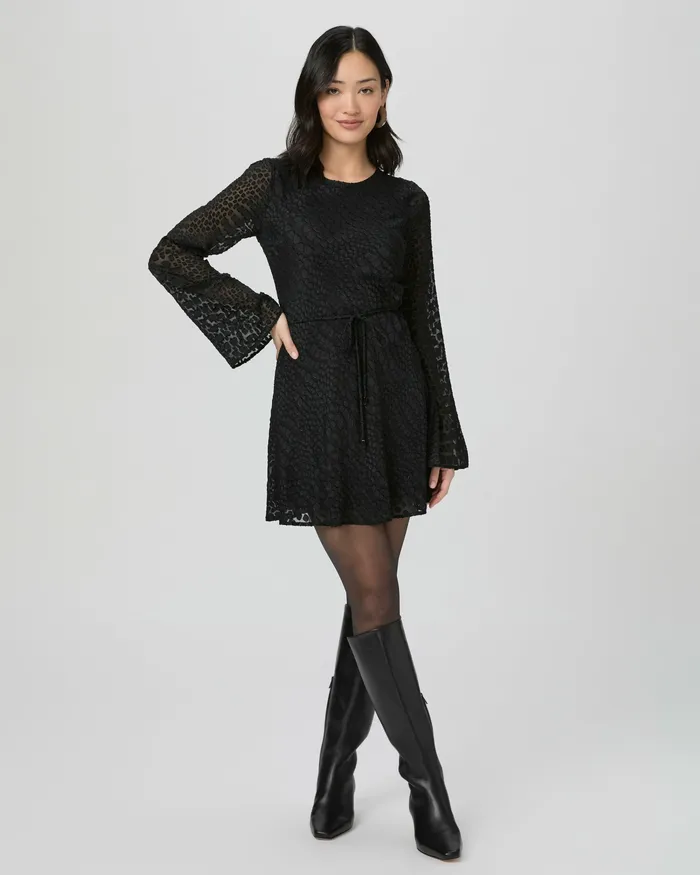 Dresses Women PAIGE Carmelyn Dress 8211 Black Dresses Women PAIGE Carmelyn Dress 8211 Black