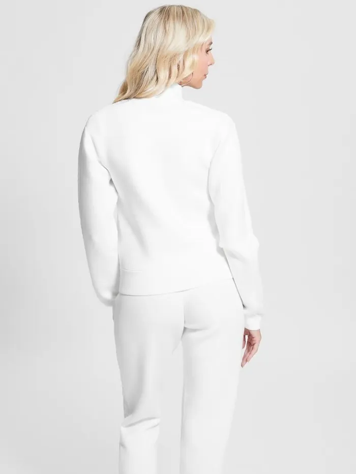 Eco Allie Scuba Sweatshirt Ocean Salt Women Activewear GUESS Eco Allie Scuba Sweatshirt Ocean Salt Women Activewear GUESS