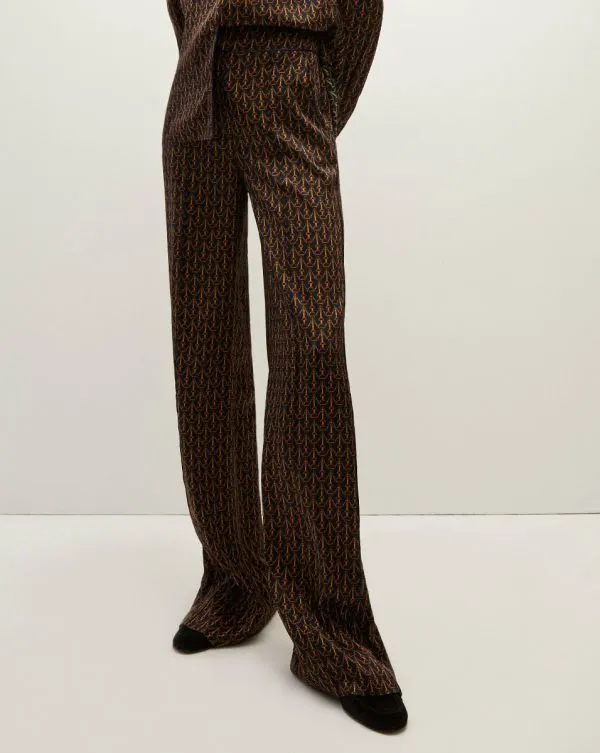 Edia StirrupPrint Pant Navy Multi Women Veronica Beard Pants Edia StirrupPrint Pant Navy Multi Women Veronica Beard Pants