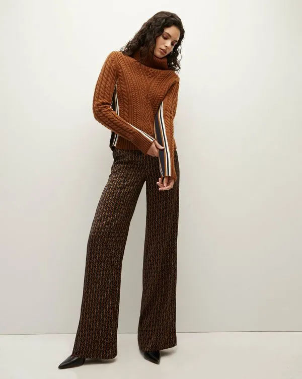 Edia StirrupPrint Pant Navy Multi Women Veronica Beard Pants Edia StirrupPrint Pant Navy Multi Women Veronica Beard Pants
