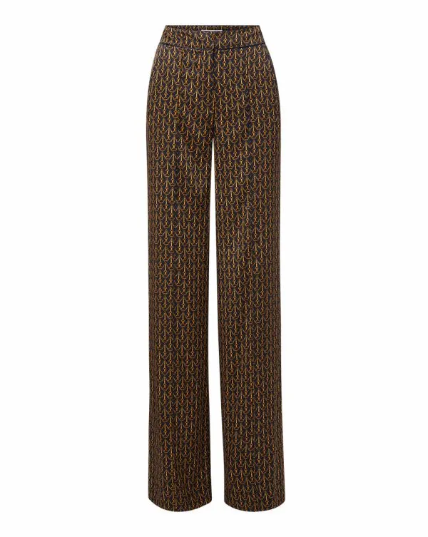Edia StirrupPrint Pant Navy Multi Women Veronica Beard Pants Edia StirrupPrint Pant Navy Multi Women Veronica Beard Pants