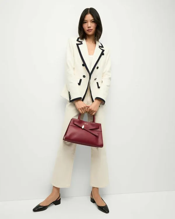 Edison Dickey Jacket Dove Women Veronica Beard Jackets and Outerwear Edison Dickey Jacket Dove Women Veronica Beard Jackets and Outerwear