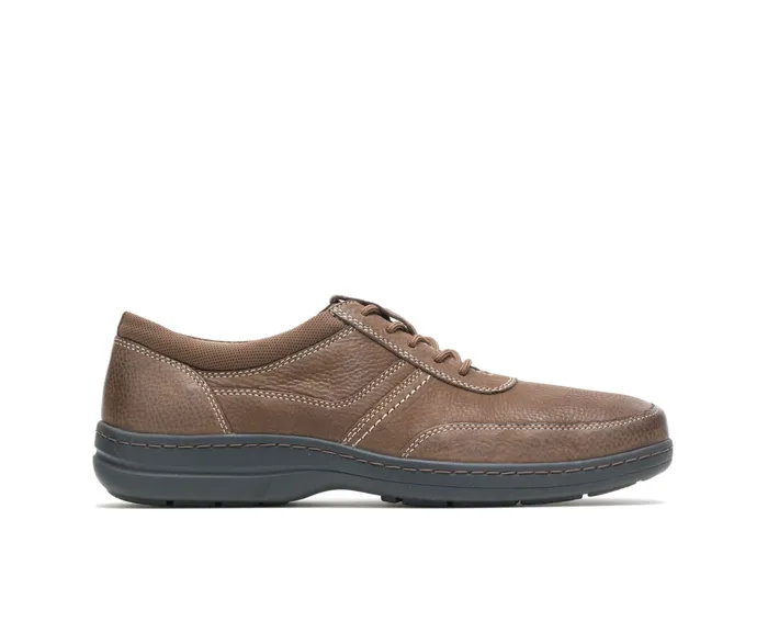 Elkhound Mt Oxford Pine Brown Nubuck Walking Shoes Hush Puppies Men