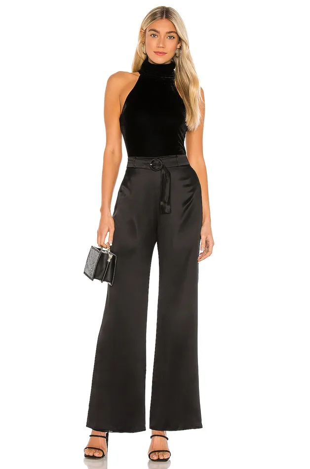 Ellen Bodysuit Black Women Lovers and Friends Tops Ellen Bodysuit Black Women Lovers and Friends Tops