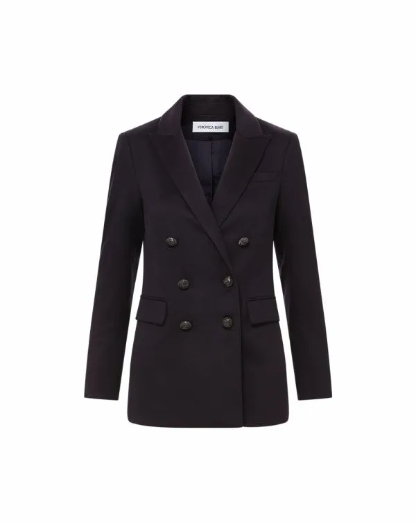 Ellette Luxe Cashmere Dickey Jacket Navy Women Veronica Beard Jackets and Outerwear Ellette Luxe Cashmere Dickey Jacket Navy Women Veronica Beard Jackets and Outerwear