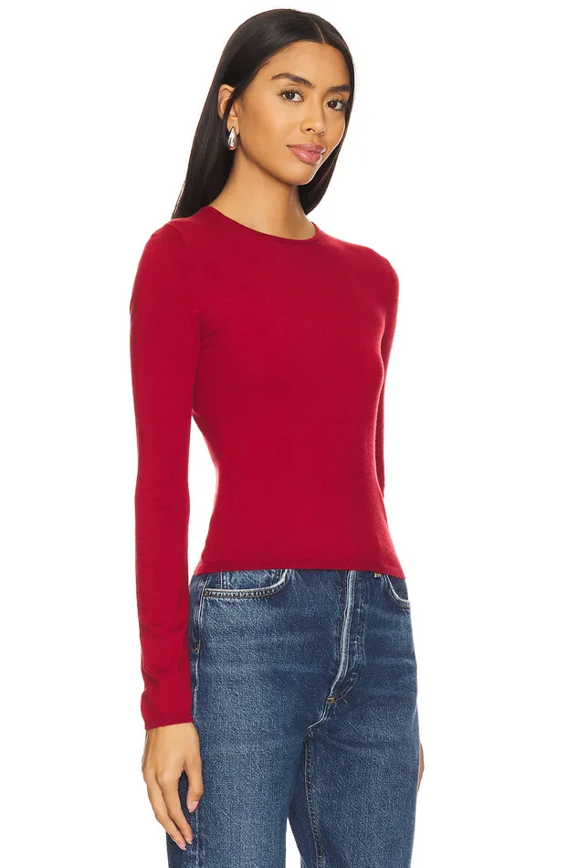 Emberly Knit Top Red Women Lovers and Friends Tops