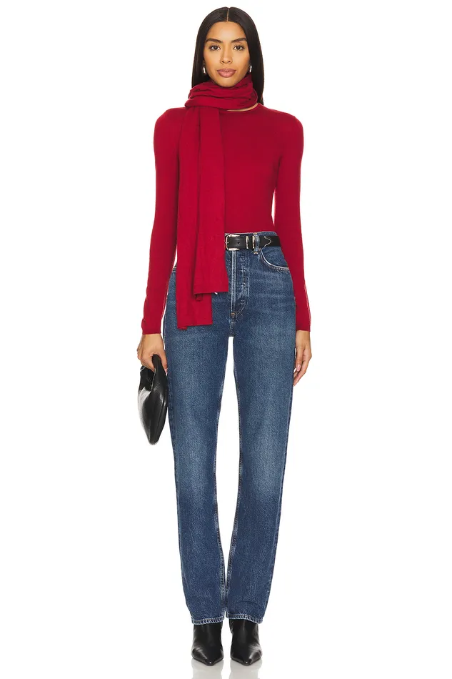 Emberly Knit Top Red Women Lovers and Friends Tops