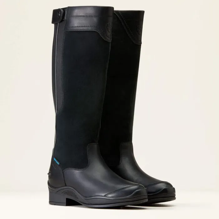 English Riding Boots Women Ariat Extreme Pro Tall Waterproof Insulated Tall Riding Boot Black