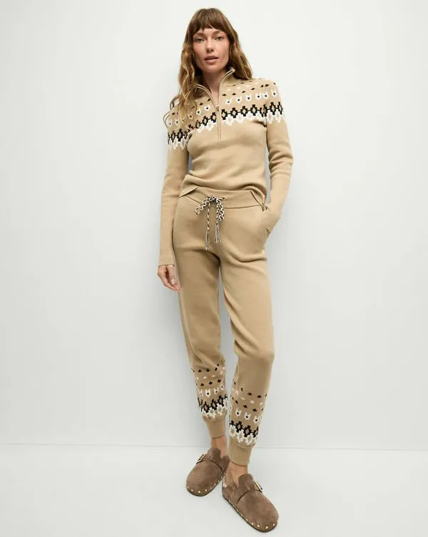 Fairbanks Blanche Knit Turtleneck Khaki Women Veronica Beard Sweaters