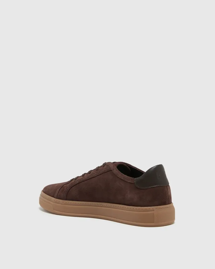 Farrell Sneaker 8211 Chocolate Suede Shoes PAIGE Men