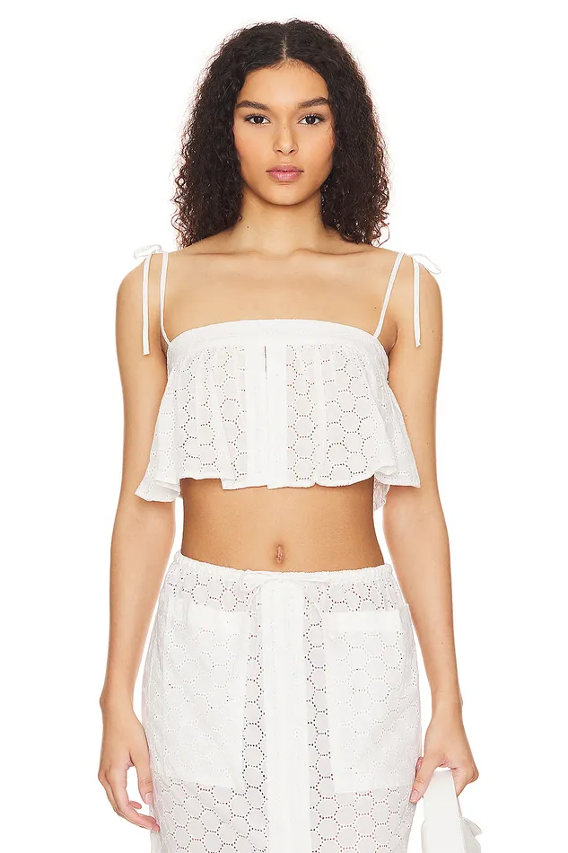 Fiona Top White Women Lovers and Friends Tops