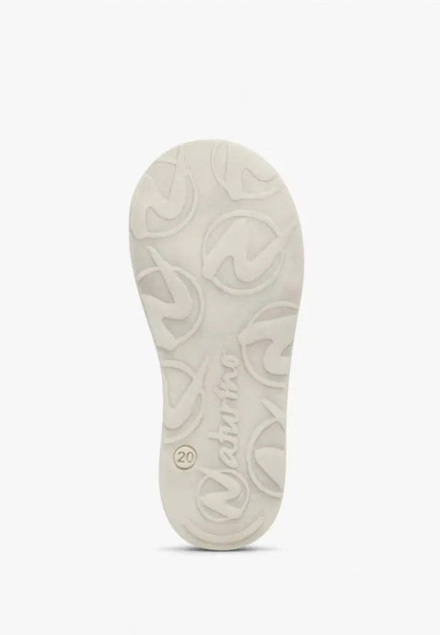Flat Shoes Kids Naturino NATURINO COCOON Beige Flat Shoes Kids Naturino NATURINO COCOON Beige