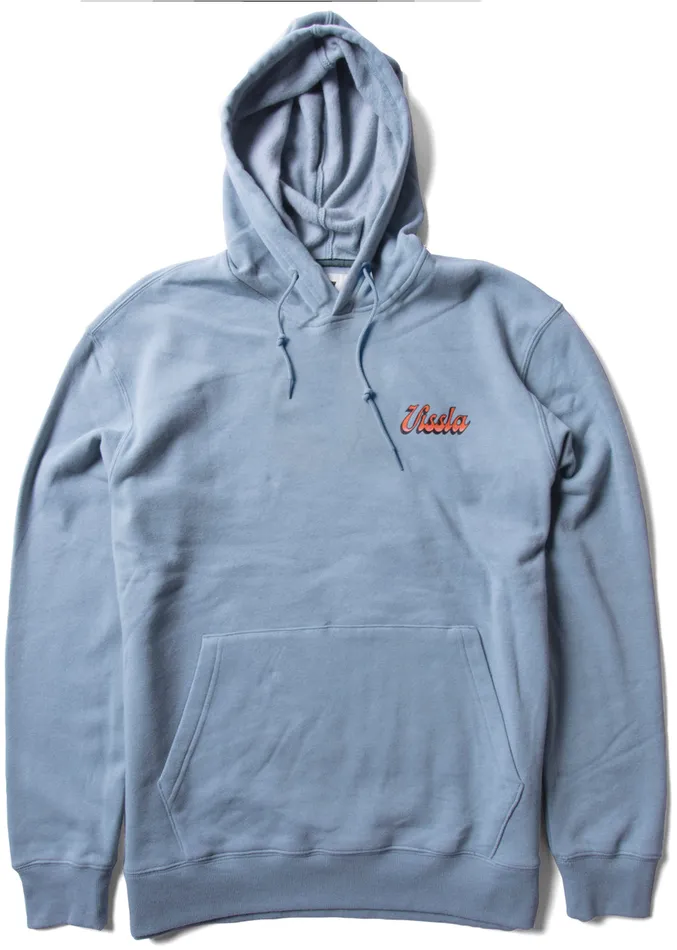 Fleece and Hoodies Coastal Eco Po Hoodie Stone Blue Heather 8211 Vissla Men