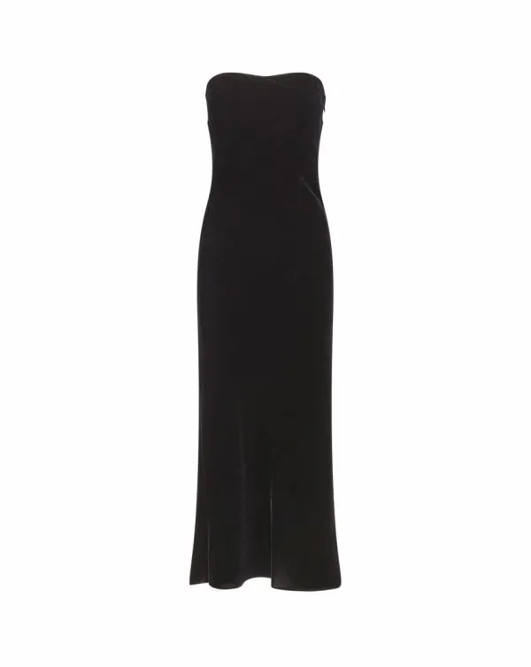 Flora Velvet Dress Black Women Veronica Beard Dresses Flora Velvet Dress Black Women Veronica Beard Dresses