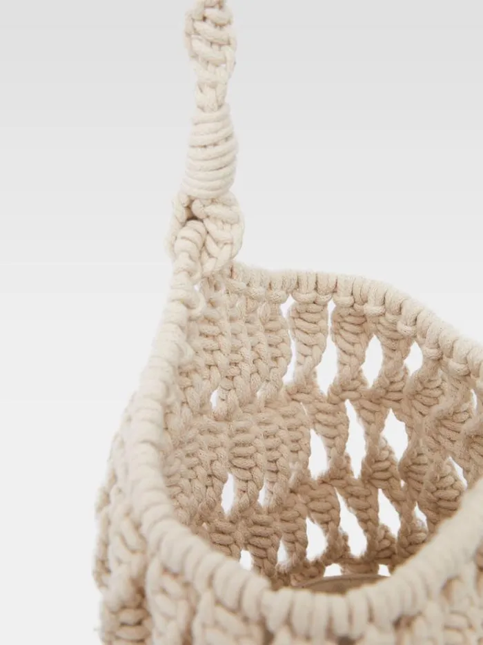 French Connection Bags and Purses Macrame Bag Ecru 8211 Woman