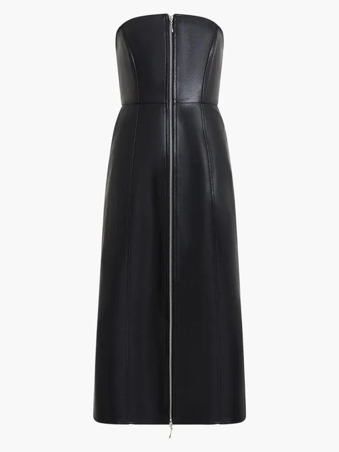 French Connection Dresses Claudia Pu Dress Blackout 8211 Woman