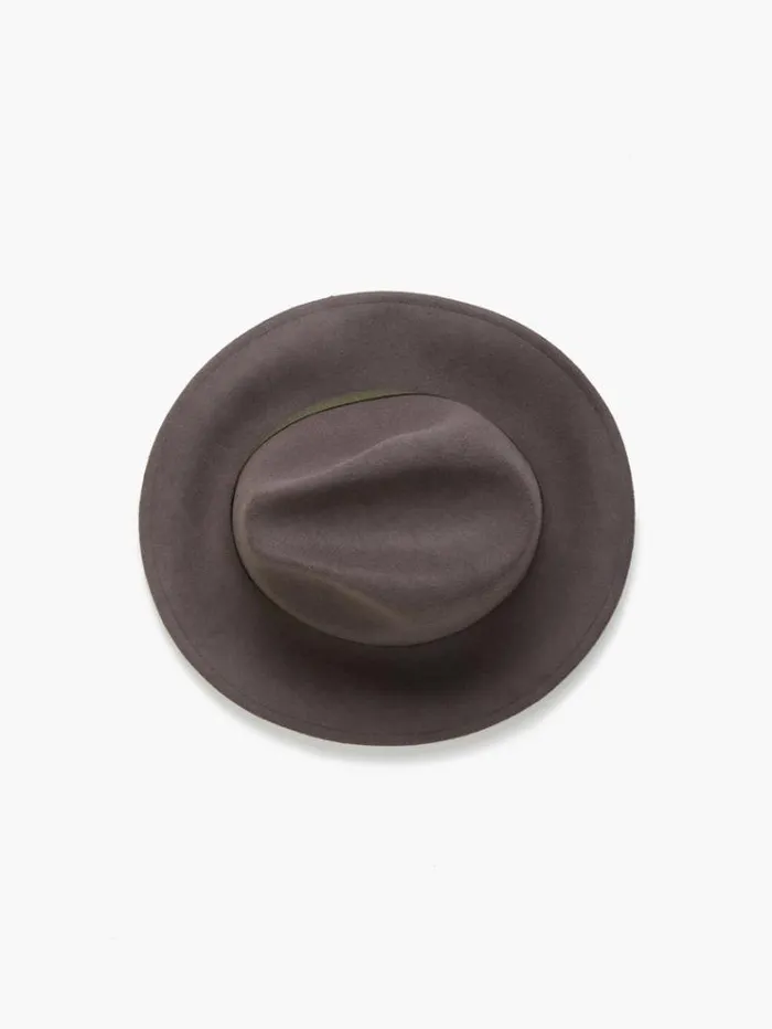 French Connection Hats Felt Trilby Hat Grey 8211 Woman