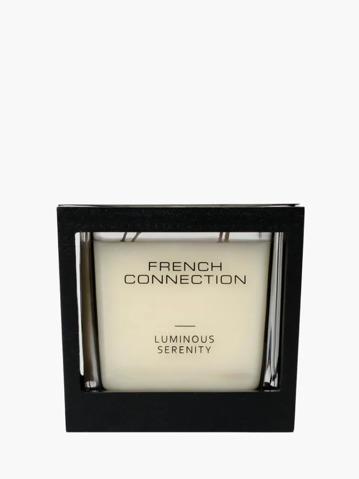 French Connection Home Accessories Luminous Serenity Signature 480g Candle Natural 8211 Home