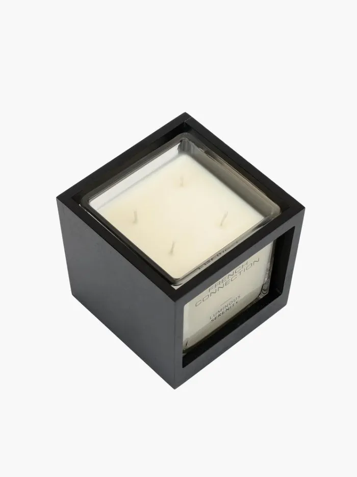 French Connection Home Accessories Luminous Serenity Signature 480g Candle Natural 8211 Home