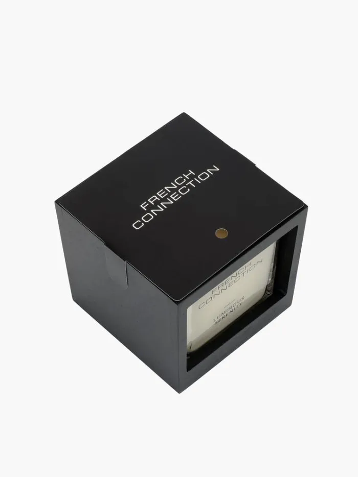 French Connection Home Accessories Luminous Serenity Signature 480g Candle Natural 8211 Home