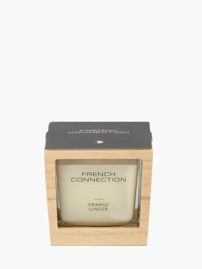 French Connection Home Accessories Orange and Ginger Signature 200g Candle Natural 8211 Home French Connection Home Accessories Orange and Ginger Signature 200g Candle Natural 8211 Home