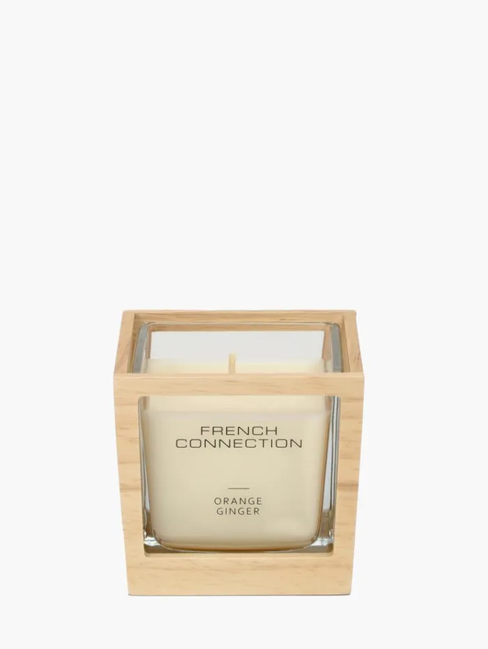 French Connection Home Accessories Orange and Ginger Signature 200g Candle Natural 8211 Home