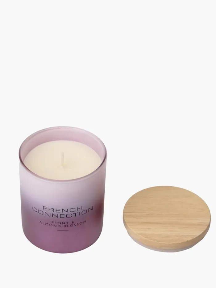 French Connection Home Accessories Peony and Almond Blossom Couture 200g Candle Peonyalmond 8211 Home