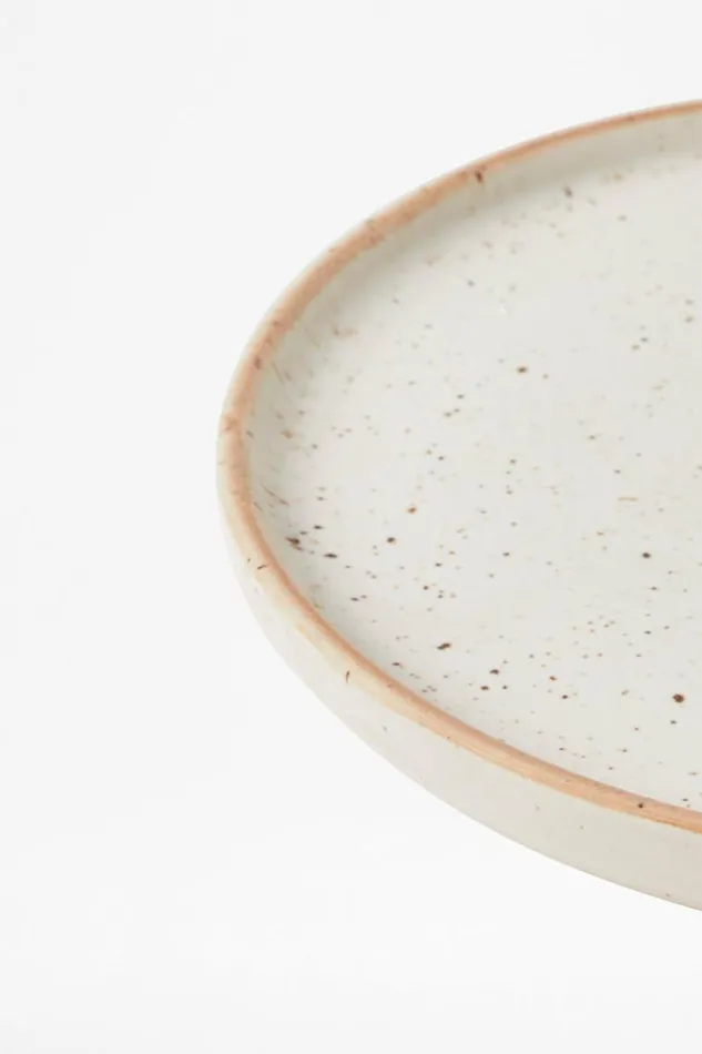 French Connection Home Accessories Shoreline Dinner Plate Natural 8211 Home